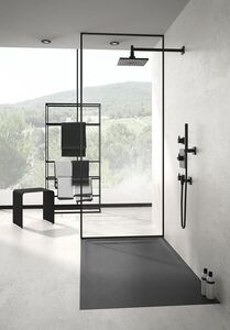 купить черный душевой поддон купить Geberit 550.274.00.1 Sestra 120x80 графит прямоугольный камянной недорого