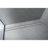 Верхня частина Hansgrohe RainDrain Rock під плитку для душового трапу 700 мм, Brushed Stainless Steel (56030000)
