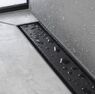 Верхня частина для каналу Hansgrohe RainDrain Match, Matt Black (56037670)