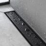 Верхня частина Hansgrohe RainDrain Match для душового трапу 800 мм, Black (56038610)