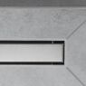 Верхня частина Hansgrohe RainDrain Match для душового трапу 120 см, Brushed Stainless Steel (56042800)