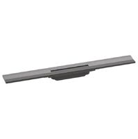 Верхня частина зливу для душу Hansgrohe RainDrain Flex для каналу (пристінний) 700 мм, Brushed Black (56050340)