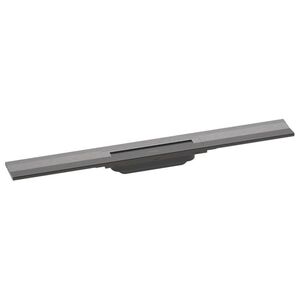 купить Верхня частина зливу для душу Hansgrohe RainDrain Flex для каналу (пристінний) 700 мм, Brushed Black (56050340) недорого