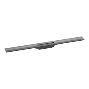 купить Верхня частина зливу для душу Hansgrohe RainDrain Flex для каналу (пристінний) 90 см, Brushed Black (56052340) недорого