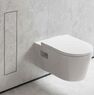 Щітка для унітазу Hansgrohe XtraStoris Rock вбудована, з полицею, під плитку, Brushed Stainless Steel (56060800)