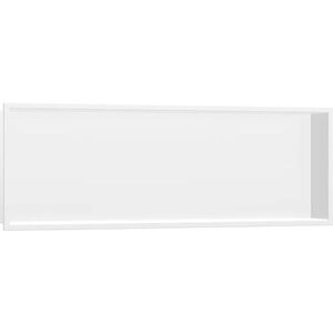 купить Настінна ніша Hansgrohe XtraStoris Original з інтегрованою рамкою 30х90х10 см, Matt White (56067700) недорого