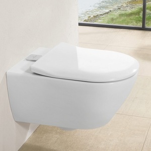 купить Villeroy & Boch 5614A101 + 9M78S101 Subway 2.0 DirectFlush ViFresh Висячий Унитаз с сиденьем SoftClose недорого