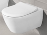 Villeroy&Boch 92246100 + 92249068 + 5614R001 + 9M78S101 Унитаз подвесной SUBWAY 2.0 Directflushс крышкой Soft Clouse Slimseat ViConnect Комплект инсталляции для унитаза ViConnect E200 Клавиша Хром
