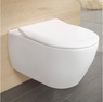 Villeroy&Boch 5614R201 + 458.161.21.1 GEBERIT Subway 2.0 Унитаз подвесной с крышкой Soft Close Slimseat тонкая 458.121.21.1 комплект 4 в1