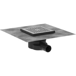 купить Трап для душу Hansgrohe точковий RainDrain Point 150x150х11 мм d40, Brushed Stainless Steel (56248800) недорого