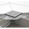 Трап для душу Hansgrohe точковий RainDrain Point 150x150х11 мм d40, Brushed Stainless Steel (56248800)