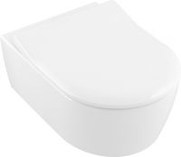 Villeroy&Boch 5656RS01 AVENTO Direct Flush унитаз подвесной с крышкой SlimSeat Soft Close