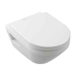 купить Унітаз підвісний Villeroy & Boch Architectura TwistFlush без обідка з кришкою Soft Closing, білий (5684CL01) недорого