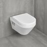 Унітаз підвісний Villeroy & Boch Architectura TwistFlush без обідка з кришкою Soft Closing, білий (5684CL01)