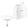 Зовнішня частина Hansgrohe Exafill S до сифона на ванну з наповненням, білий матовий (58117700)
