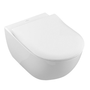 купить Унітаз підвісний Villeroy & Boch VERITY DESIGN 2.0 з кришкою SlimSeat і швидкознімним кріпленням, білий (5C98HR01) недорого
