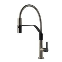 Змішувач для кухні Gessi Mesh, Finox/Matt Black (60005599)