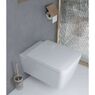 Унітаз підвісний з кришкою Hansgrohe EluPura Q 540 безободковий, білий (60194450_60150450)