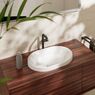 Умивальник Hansgrohe Xuniva U SmartClean 550x400 мм врізний на стільницю, White (61062450)