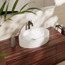 Умивальник Hansgrohe Xuniva D SmartClean 550x400 мм накладний без переливу, White (61072450)