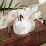 Умивальник Hansgrohe Xuniva U SmartClean 550x400 мм накладний без переливу, White (61073450)