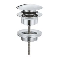 Зливний вентиль Grohe 1/4, хром (65807000)