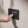 Клавіша змиву Hansgrohe iFrame Original S, Matt Black (66002670)
