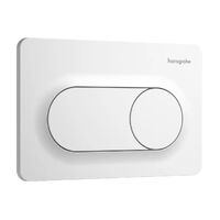 Клавіша змиву Hansgrohe iFrame Original S, Matt White (66002700)