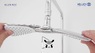  KLUDI FIZZ 6709105 Душова система для змішувача DUAL 670910500 Dual Shower System, хром
