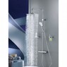KLUDI FIZZ 6709605 DUAL SHOWER SYSTEM с термостатом и душевой лейкой