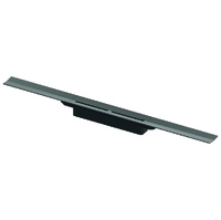 Профіль дренажний TECE Drainprofile, 1000 мм, нерж. сталь, Brushed Black Chrome (671001)
