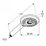 KLUDI 6790005-00 FRESHLINE душевая лейка