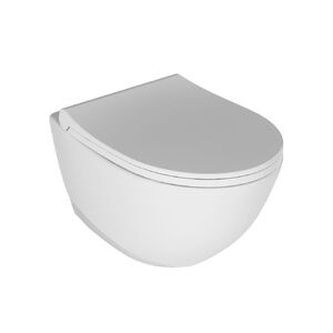 купить Підвісний унітаз з кришкою Quarter Bath Concorde безободковий, білий (70CO03052.00.1.3.01/30SCR.03.02.03.) недорого