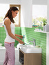 Hansgrohe Novus 71030000 Смеситель Умывальника 100 однорычажный с донным клапаном