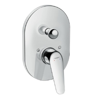 Змішувач для ванни Hansgrohe Novus 200 прихованого монтажу в комплекті з Ibox, хром (71047180)
