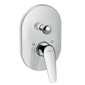 купить Змішувач для ванни Hansgrohe Novus 200 прихованого монтажу в комплекті з Ibox, хром (71047180) недорого