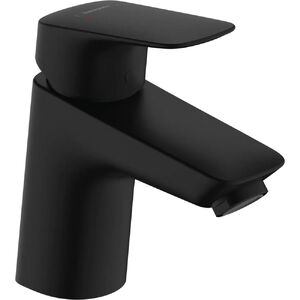 купить Змішувач для умивальника Hansgrohe Logis із зливним клапаном Push-Open, чорний матовий (71077670) недорого