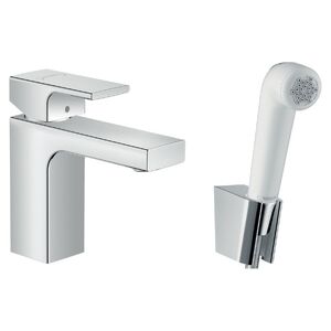 купить Змішувач для умивальника Hansgrohe Vernis Shape 100 з гігієнічної лійкою, хром (71216000) недорого
