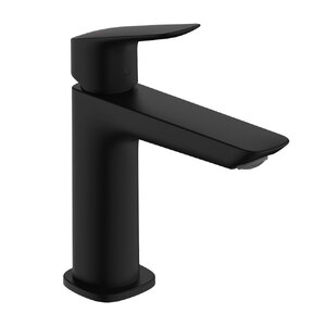 купить Змішувач для умивальника Hansgrohe Logis Fine 110 із донним клапаном push-open, Matt Black (71252670) недорого