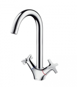 купить Hansgrohe 71285000 Logis 2-вентельный смеситель для кухни, хром недорого