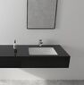 Змішувач для умивальника Hansgrohe Vernis Shape 100 з донним клапаном pop-up, чорний матовий (71561670)
