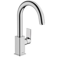 Змішувач для умивальника Hansgrohe Vernis Shape 200 з донним клапаном pop-up, Chrome (71564000)