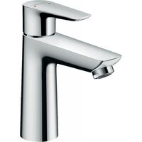 Змішувач для умивальника Hansgrohe Talis E 110 з донним клапаном push-open, хром (71711000)