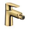 Змішувач для біде Hansgrohe Talis E з донним клапаном, золото (71720990)