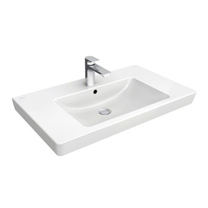 купить Villeroy&Boch 71758001 Subway 2.0 Умывальник Купить в Ванную 800 х 470 Цвет Белый Альпин  7175 80 01 недорого