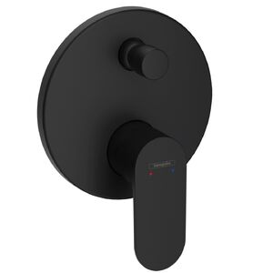 купить Змішувач для ванни/душу Hansgrohe Rebris S, прихований монтаж, зовнішня частина, Matt Black (72466670) недорого