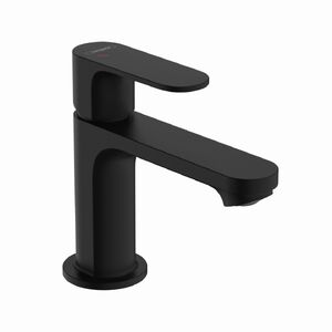 купить Змішувач Hansgrohe Rebris S 80 Coolstart EcoSmart+ для умивальника з д/в pop-up, Matt Black (72586670) недорого