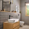 Змішувач для умивальника Hansgrohe Rebris E 240 CoolStart з д/к, Matt Black (72591670)