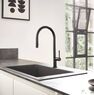 Змішувач для кухні Hansgrohe Talis M54 210 2jet з витяжним виливом, нержавіюча сталь (72800800)