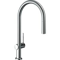 Кухонний змішувач Hansgrohe Talis 210 1jet з витяжним виливом Sbox, хром (72803000)